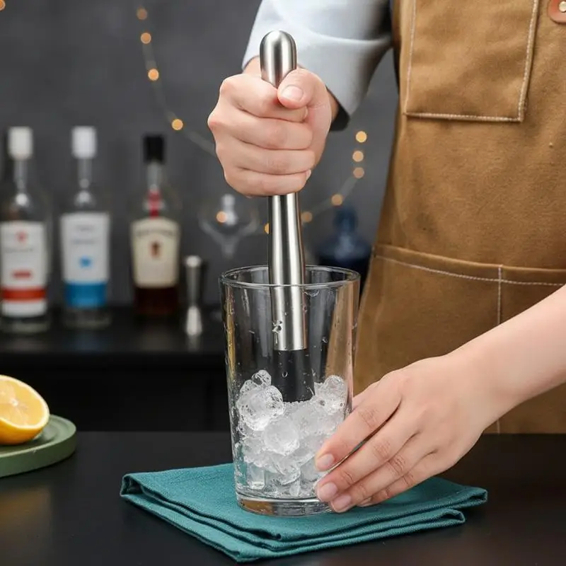 Stainless Steel Hammer for Crushed Ice Popsicle Sticks Ideal for Cocktail Bars and Home Entertainment