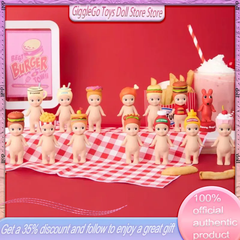 

New Genuine Original Sonny Angel Snack Series Blind Box Collectible Model Statue Surprise Gift For Birthday Trendy Collection