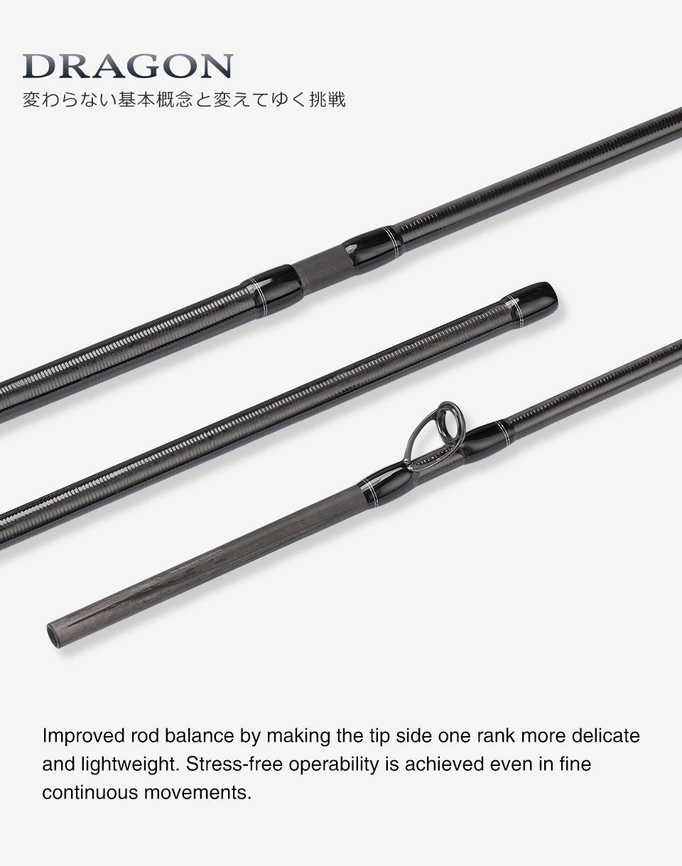 TSURINOYA Long Casting Rod DRAGON 2.16m 2.28 2.44m M ML Spinning Fishing Rod For SeaWater Fresh Water FUJI Carbon 2Section Cane