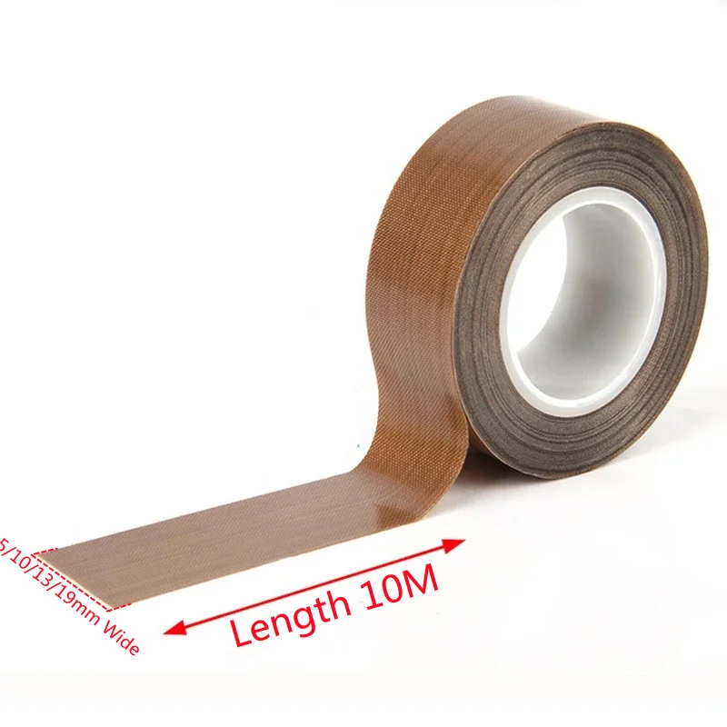 10M Tape Electrical Practical Insulation High Temperature Acid-base Resistant Cloth Tape Pipeline Vacuum Sealing Home Hardware