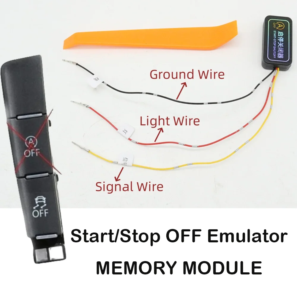 Automatic Start Stop Engine System Eliminator Plug Memory Module SSAM Device Control Sensor For VW Seat Audi Skoda