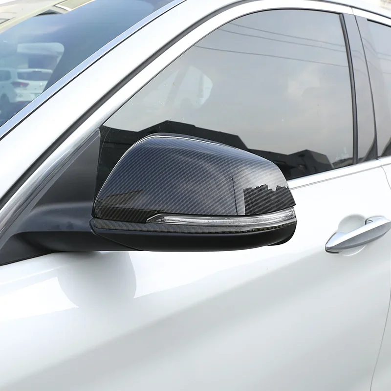 

For BMW 2 Series X1 F48 F45 F46 2015-2021 ABS Carbon Fiber Car Exterior Mirror Protective Cover Sticker Car Exterior Accessories