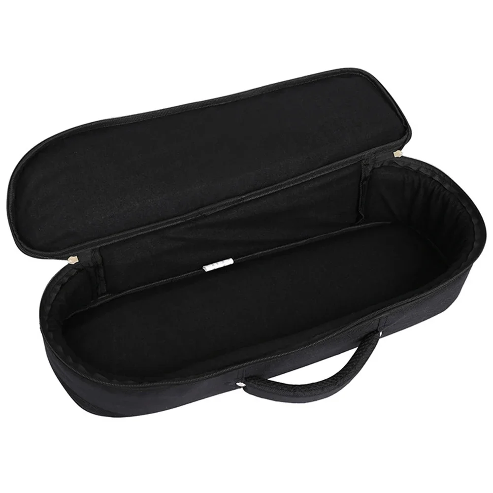 Portable Trumpet Bag Thicken Backpack 57 X 17 X 13cm Waterproof Storage Case 22.44 X 6.69 X 5.12inch Brass Instruments Parts