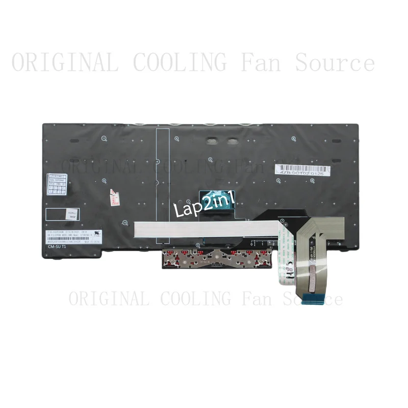 R+  New FOR Lenovo Thinkpad E480 E485 L480 E490 E495 T480s T490 T495 UK Keyboard 01YP508