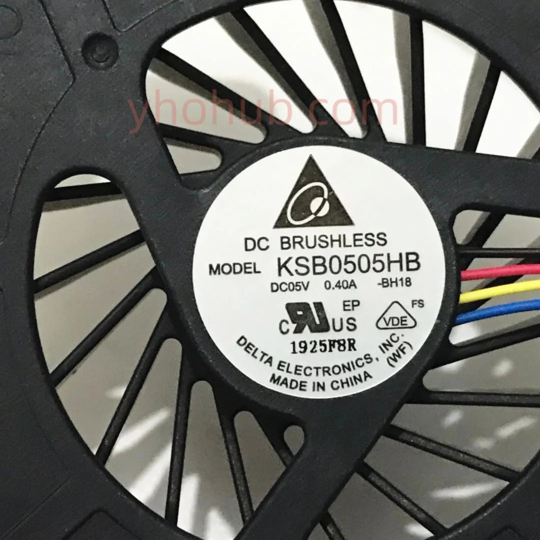 Delta Electronics KSB0505HB BH18 DV6-6000, охлаждающий вентилятор для сервера