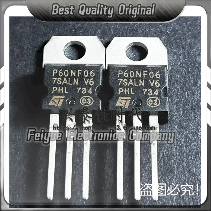 5PCS-20PCS  P60NF06 STP60NF06 60A/60V TO-220   Best Quality Imported Original