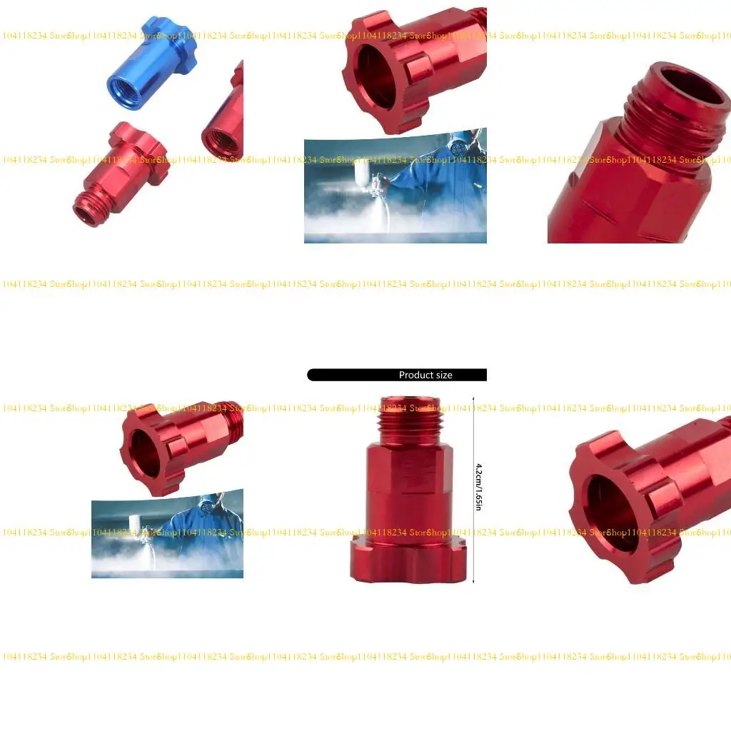 

P9FB Leakproof Sprayer Guns Cup Connectors M16x1.5 Thread Universal Paint Tool Part