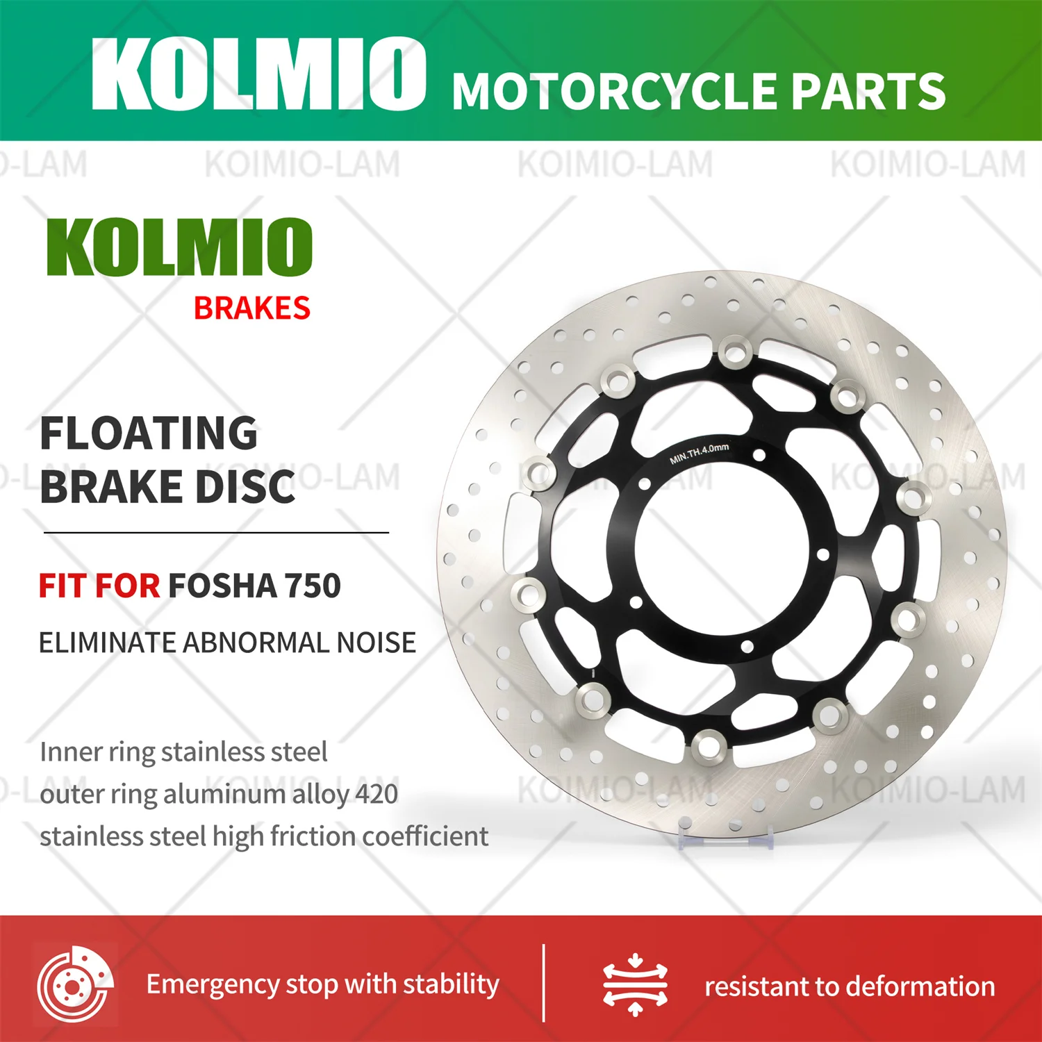 Fit For HONDA Forza 750 NSS750 2021 - 2026 Motorcycle Floating Front Brake Disc Rotor FORZA750 2022 2023 2024 2025