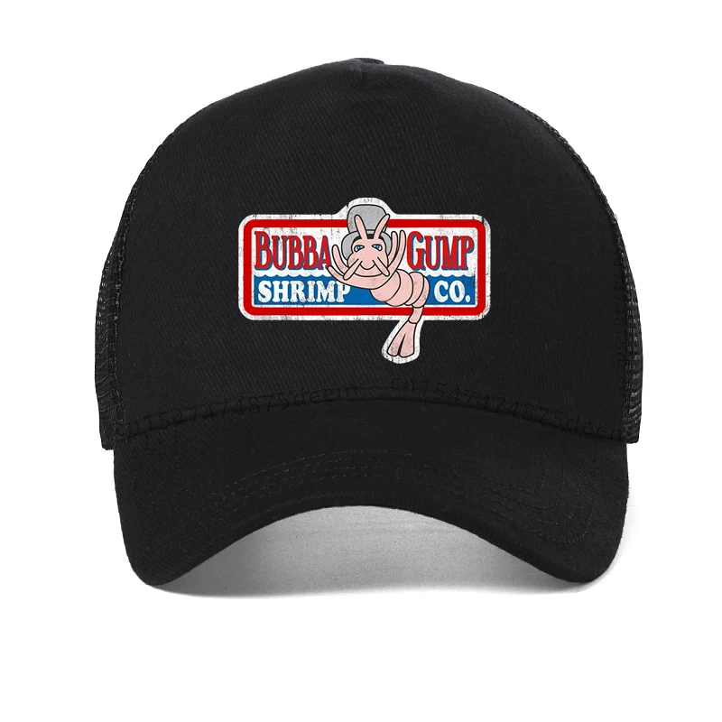 bubba gump Cap shrimp co. Truck Baseball Cap Men Women Sport Summer Mesh Snapback Cap Hat Forrest Gump adjustable Hat