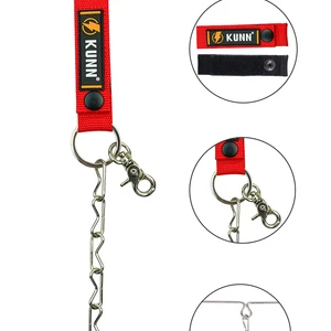 KUNN-suporte de fita isolante, dupla utilização tanga, reforçada cadeia de suporte de fita rápida, cinto com chaveiro, snap loop e botão 6 principais vendas chinelos sublimação - №3