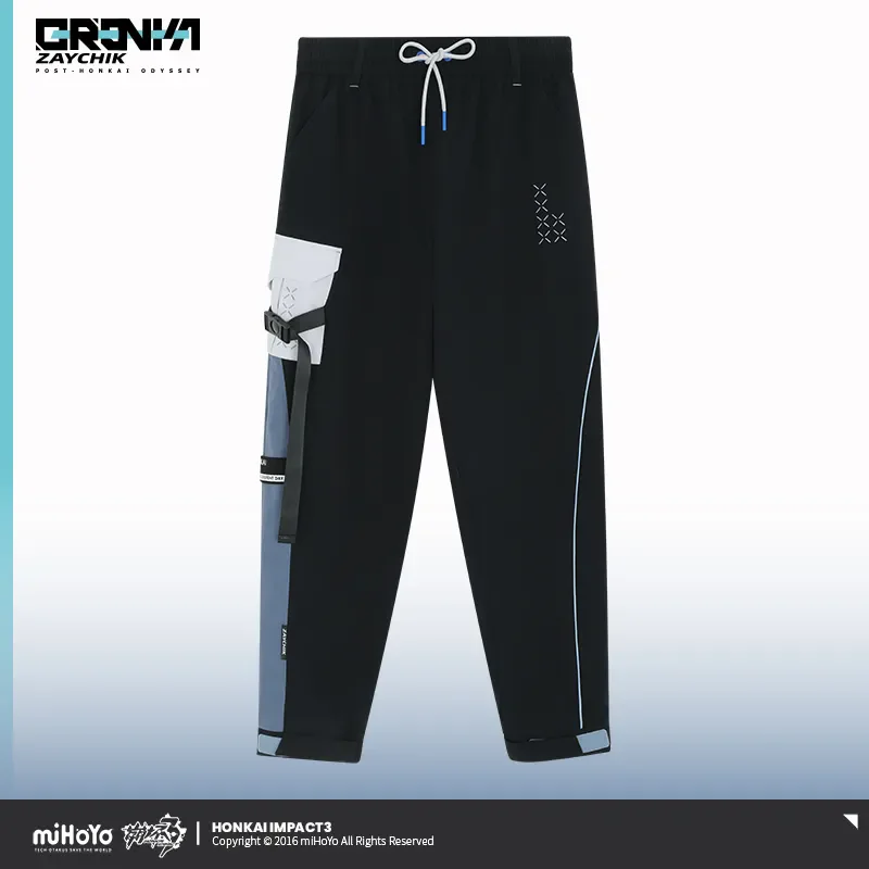 

[Genuine] miHoYo Game Bronya Pants Honkai Impact 3rd Bronya Silverwing: N-EX Theme Overalls Casual Pants Cosplay Halloween Gifts