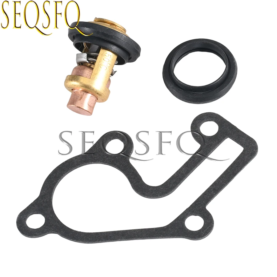 

50 ℃ 122 ℉ Термостат с прокладкой 6E5-12411-20 682-12414-A1 для подвесных моторов Yamaha 9.9 15 л.с. 9.9MSH 15MSH 6E5-12411, замена запчастей