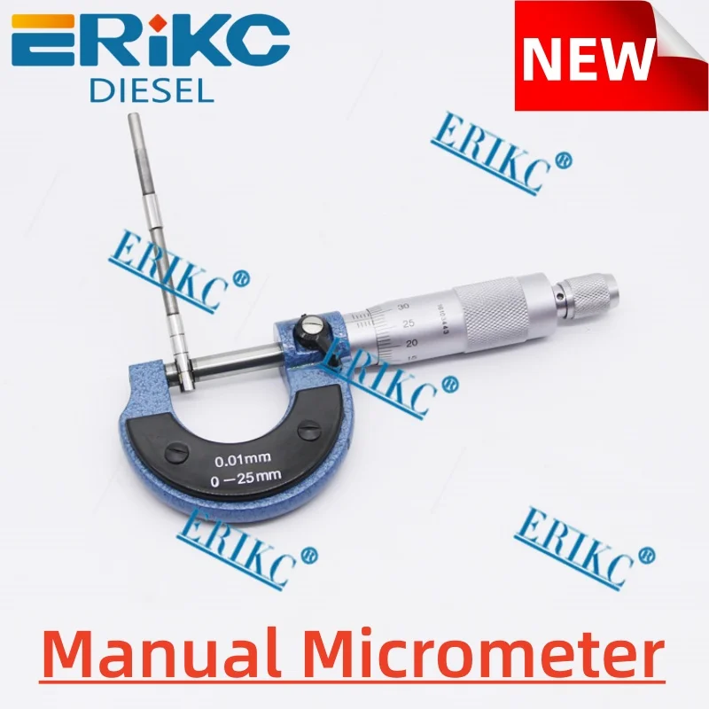 Manual Micrometer E1024043 Common Rail Injector Pumps Multifunction ERIKC Injection Lift Measurement Tool and Measure Tool
