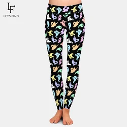 LETSFIND Autumn High Waist Sexy Women Elastic Pants 3D Halloween Halloween Ghost Pattern Print Fitness Slim Stretch Leggings