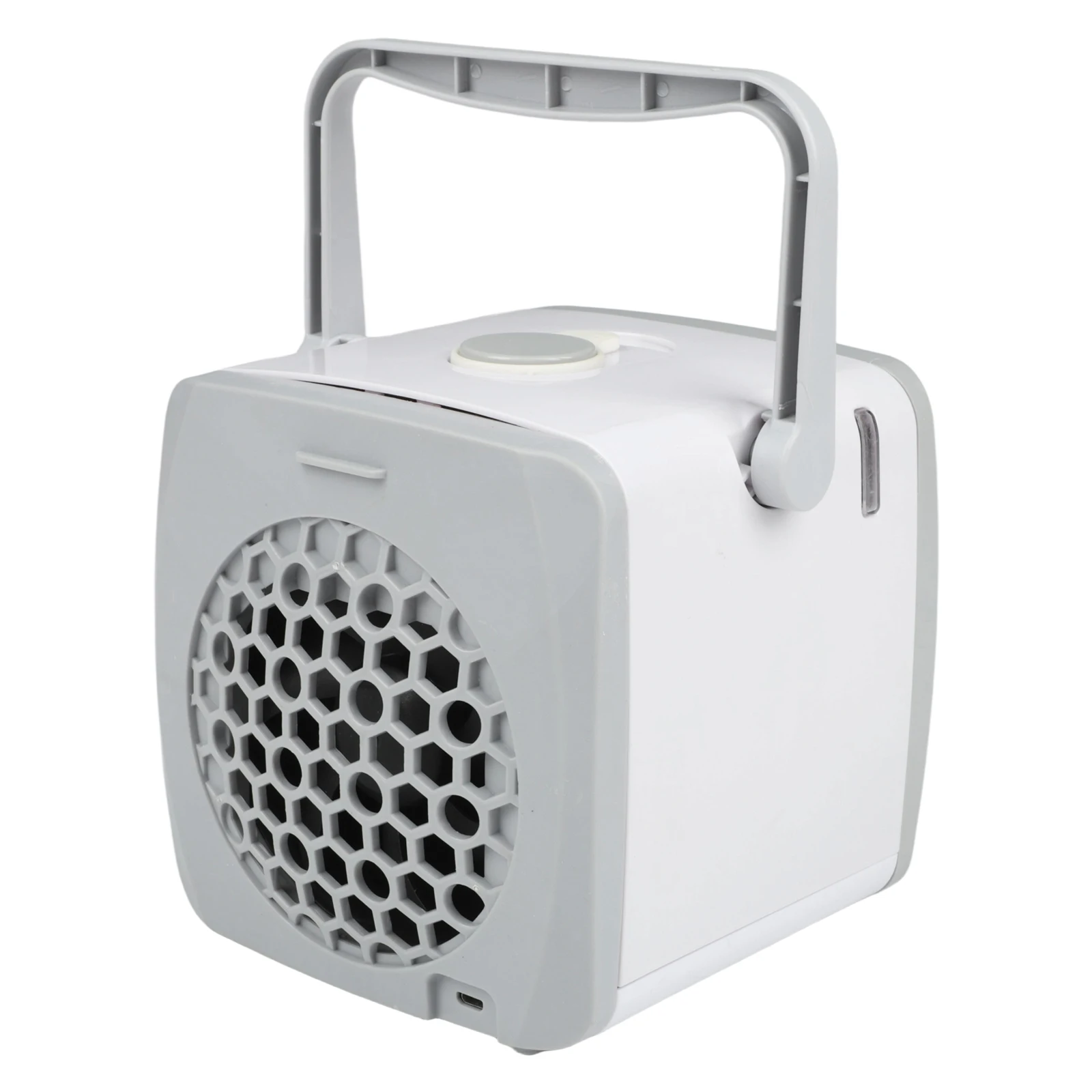 USB Powered Portable Mini Air Conditioner with 3 Speed Fan and Humidifier for Small Spaces at For Home or Office