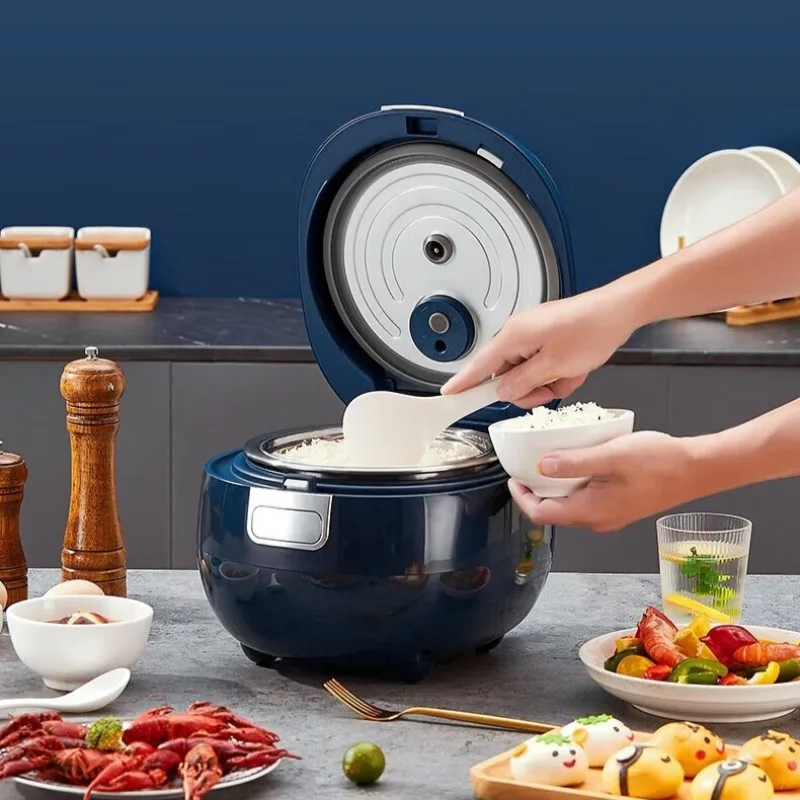 Uncoated multi-functional low-sugar rice cooker, small household rice cooker with controlled sugar reduction.