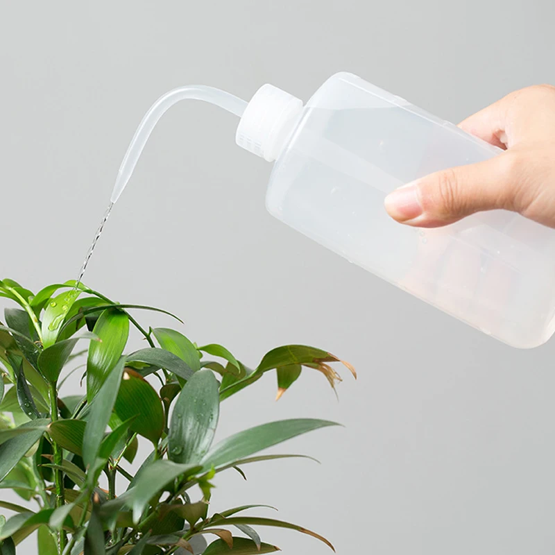 250/500/1000ml Plastic Squeeze Spray Bottle Kettle Watering Bottle For Flowers Succulents Household Irrigation Garden Tools