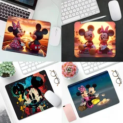 Niedlichen Anime Mickey Minnie Gaming Mauspad xs kleines Mauspad für PC Gamer Desktop-Dekoration Büro Maus Matte Deskmat Teppich