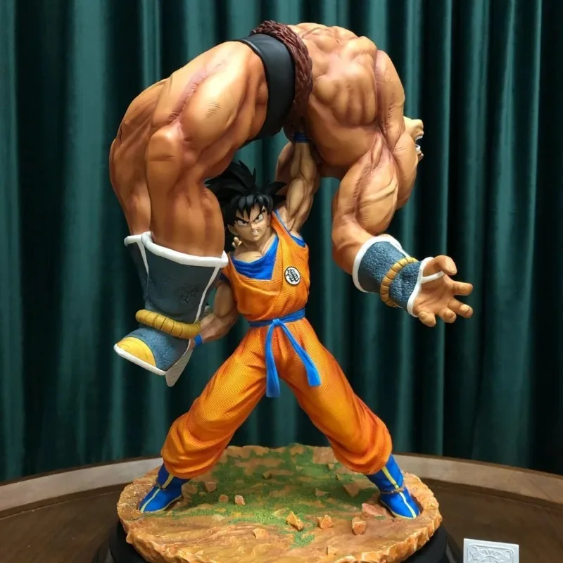 Gepersonaliseerde Wukong Lifting Nappa Klassieke Scène Dragon Ball Serie GK Figuren Trendy Speelgoed Model Standbeeld Ornamenten Jongens Geschenken