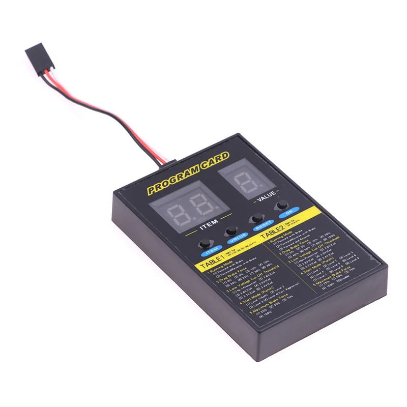 RC Program Card SC8 Brushless ESC QuicRun WP 880 QuicRun WP Crawler SeaKing Platinum