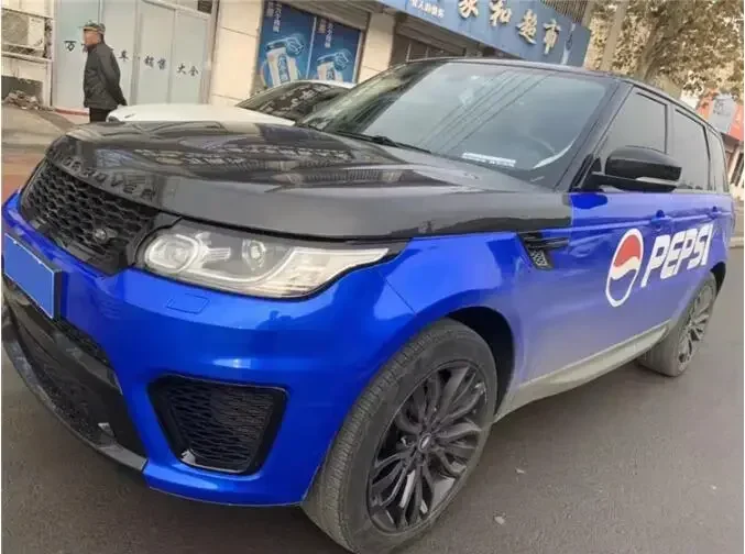 

Новинка! Капот из настоящего углеродного волокна для Land Rover Range Rover Sport 2014 2015 2016 2017 2018 2019 2020 SVR, передняя крышка двигателя Vent Cov