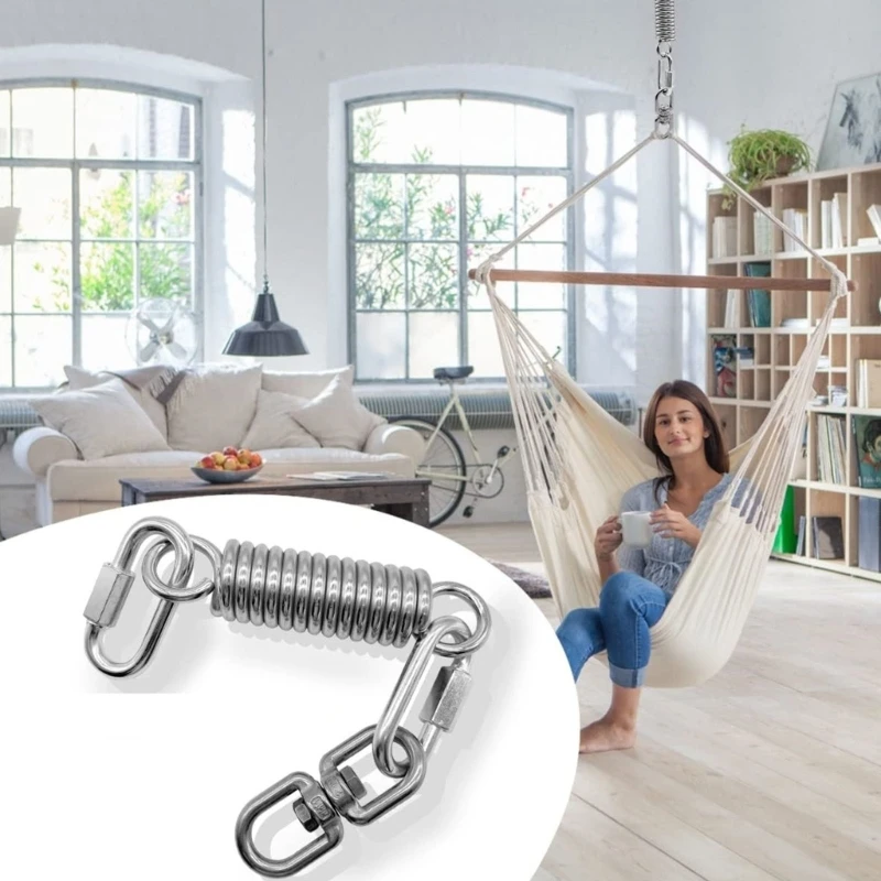   الصلب اليوغا سوينغ الربيع 250 كجم قدرة الوزن آلية دوران أرجوحة تعليق الربيع ل كراسي الأرجوحة اللكم حقيبة