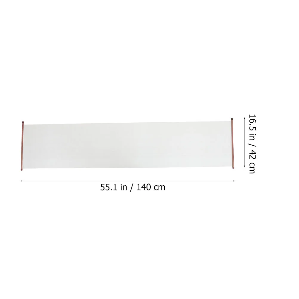 Calligraphy Pad Water Writing Cloth Paper Blank Imitation Rice Ink Well for Dip Pen Reusable