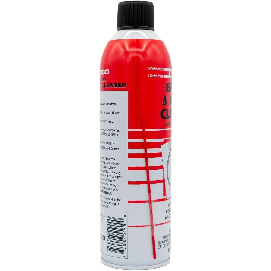 منظف أجزاء الفرامل Denco 1930 لصيانة السيارات والاستخدام الصناعي 13 أونصة الوزن الصافي 15.3 FL OZ إجمالي الحجم حزمة من 1 #4