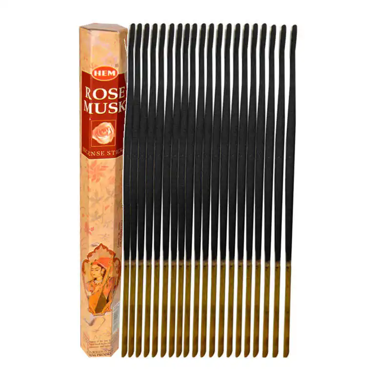 Rose Musk Fragrant 20 Stick Incense-Rose Musk