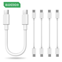 5pcs Short 30cm Type C to USB C Cable Fast Charging For Iphone15 Xiaomi Samsung Huawei Charger Power Bank USB C Data Sync Cable