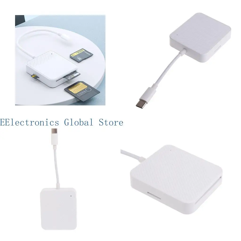462b USB C Adapter Typec CFSD Pembaca Kartu Untuk Pad Air Notebook