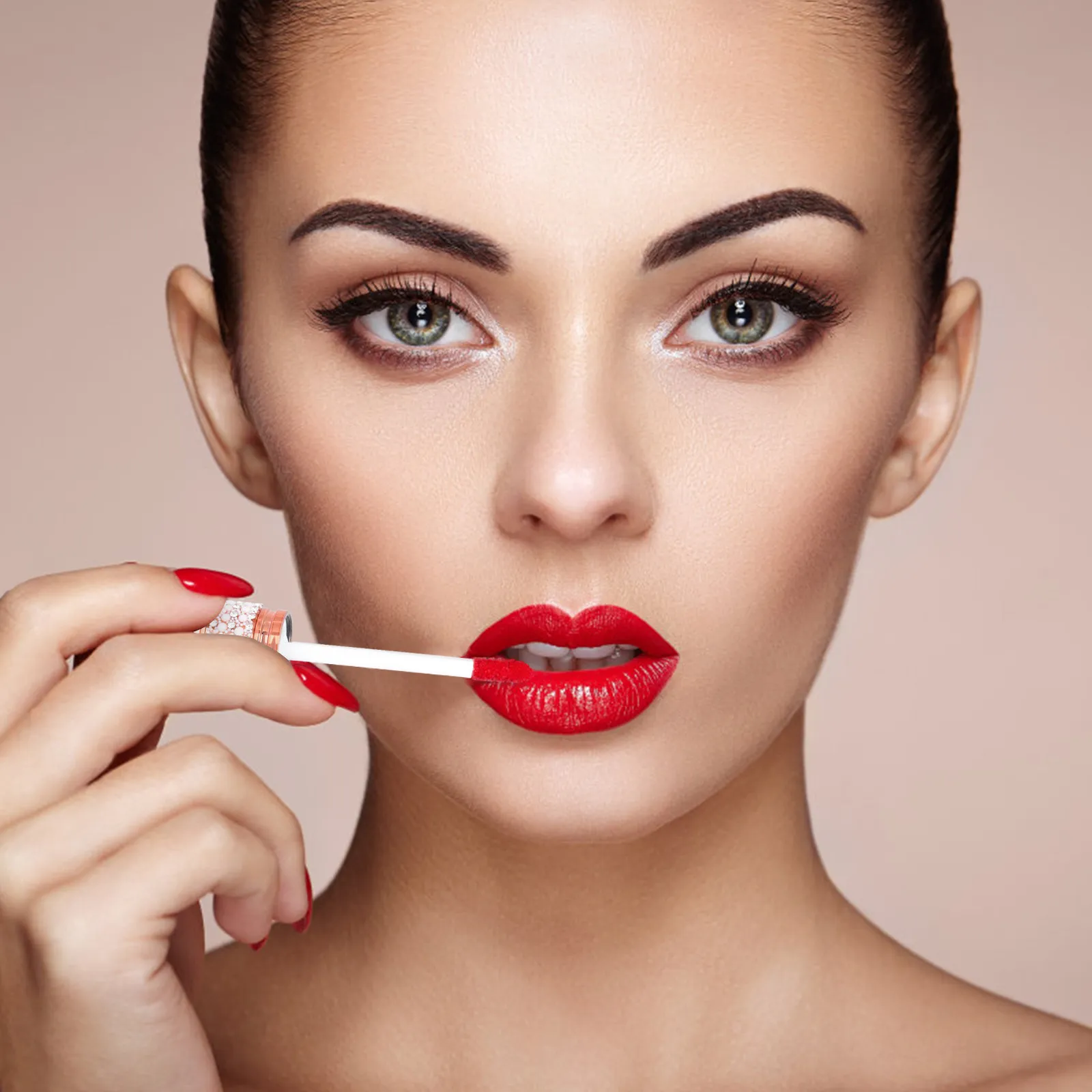 

20 шт. пустых флаконов для блеска для губ, 5 мл, многоразовые, из АБС-пластика, легкие, водонепроницаемые, дорожный размер, для самостоятельного изготовления жидких блесков и красителей для губ