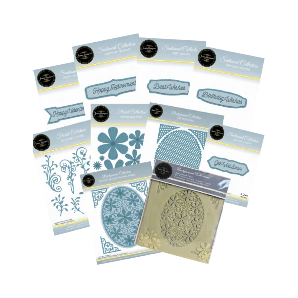 Rippled Blooms Plain Ovals Die Set 2025 New Diy Scrapbooking Album Make Paper Card Embossing