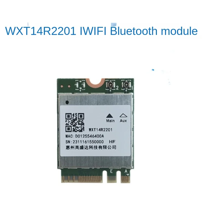 

WXT14R2201 module RTL8852BE-CG 2230M.2 WiFi6 BT5.2 2T2R 2.4G/5G