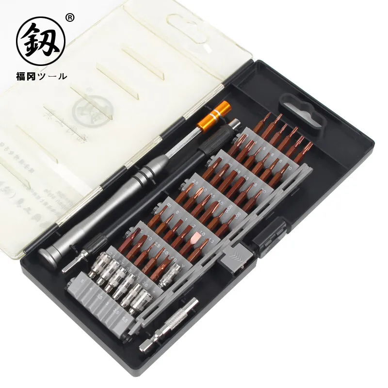 

Screwdriver Set Precision Screwdriver Torque Multi-specification S2 Batch Of Laptop Manual Repair Tools With Storage Box