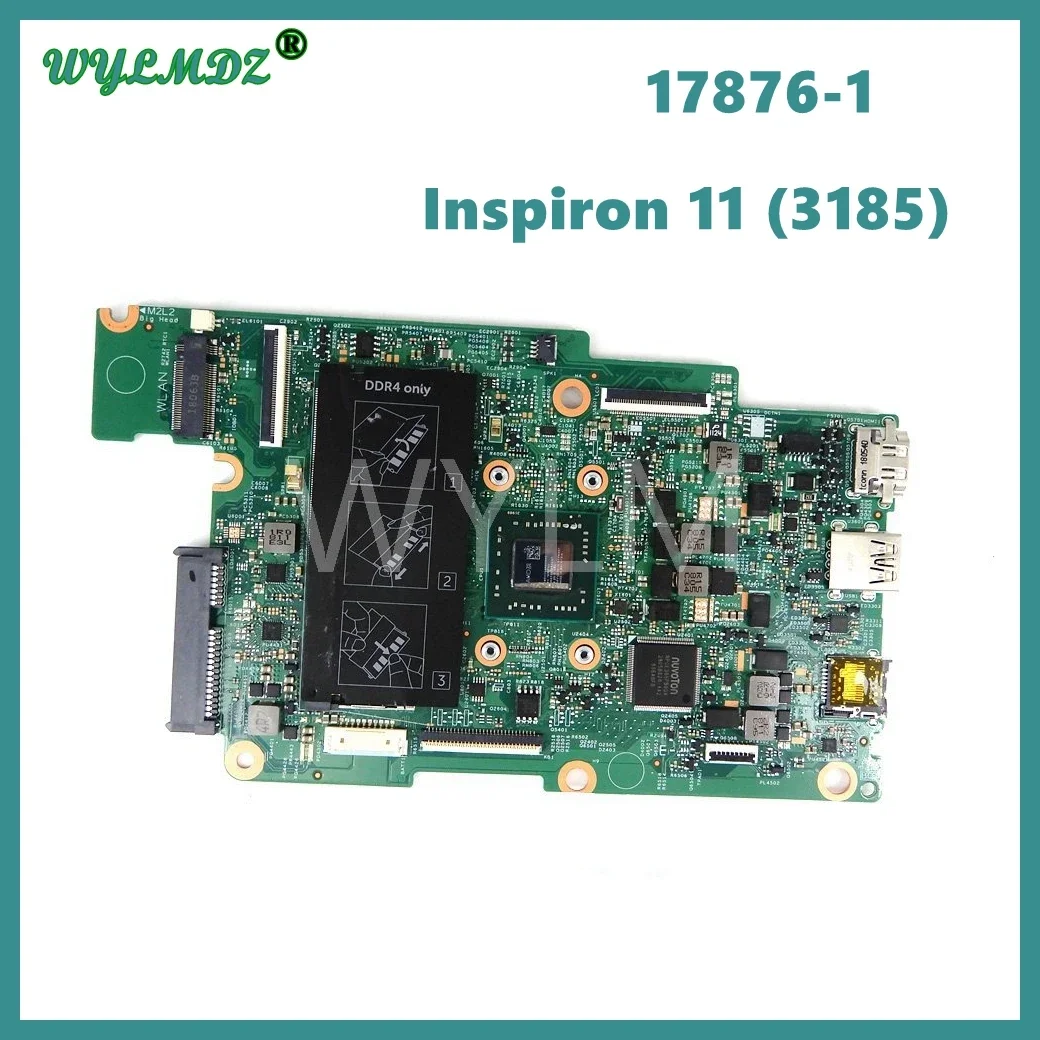 

Used 17876-1 A6-922E CPU Mainboard For Dell Inspiron 11 (3185) Laptop Motherboard CN 02RK54 2RK54 100% Tested