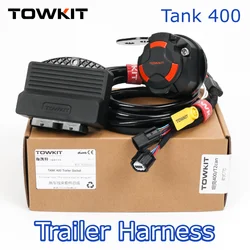 For TANK 400/300/500/700 trailer harness Eur 13/7 pin trailer RV tail light signal Australia 12/7 pin Trailer controller socket