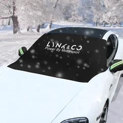 Car Magnetic Front Windshield Snow Cover Sunlight Blocker Car Accessories For Geely Lynk & co 01 05 03 09 02 04 06 07 08