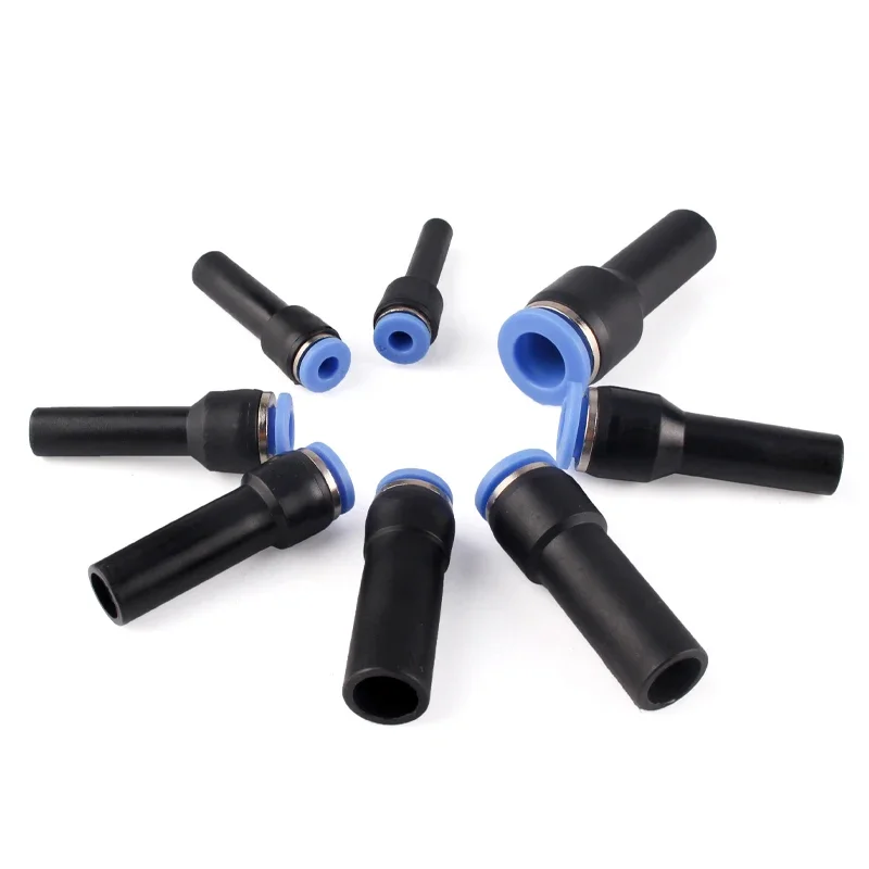 Khí Nén Phụ Kiện PGJ 4Mm 6Mm 8Mm 10Mm 12Mm 14Mm Thẳng Giảm Kết Nối Không Nước vòi Ống Đẩy Trong Khí Nhanh Khớp