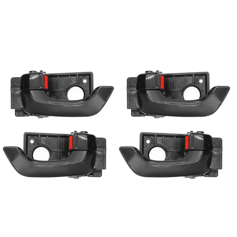 NEW-4Pcs Inside Door Handle Left Right For Kia Optima 2.4L 2.7L 2006-2010 82620-2G000 82610-2G000-B Interior Accessories