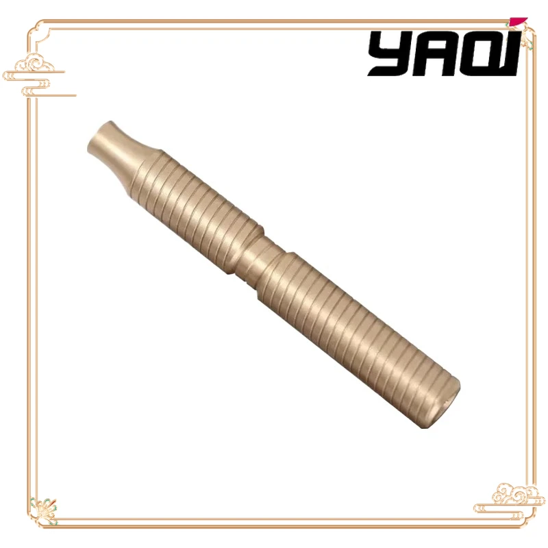 

YAQI Ручка бритвы из твердой латуни YAQI 88 мм Ручка безопасной бритвы для мужчин