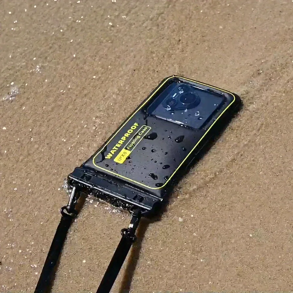 HAISSKY Schwamm schwimmende Handy wasserdichte Tasche für iPhone 17 Pro Max 16 14 16E 15 Plus Outdoor-Reise-Schwimmtaschen