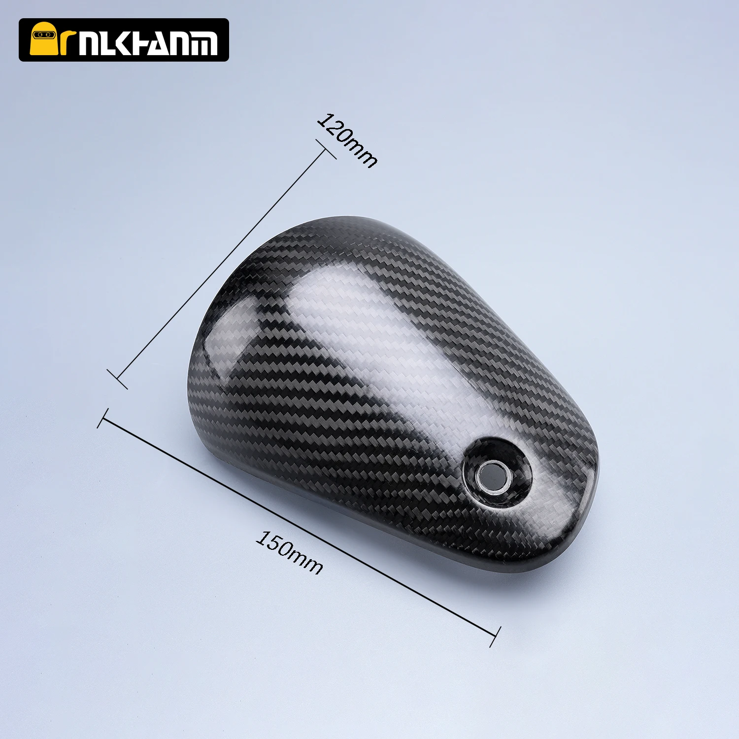 Motorcycle carbon fiber parts modification exhaust insulation protection cover for Honda CB190SS