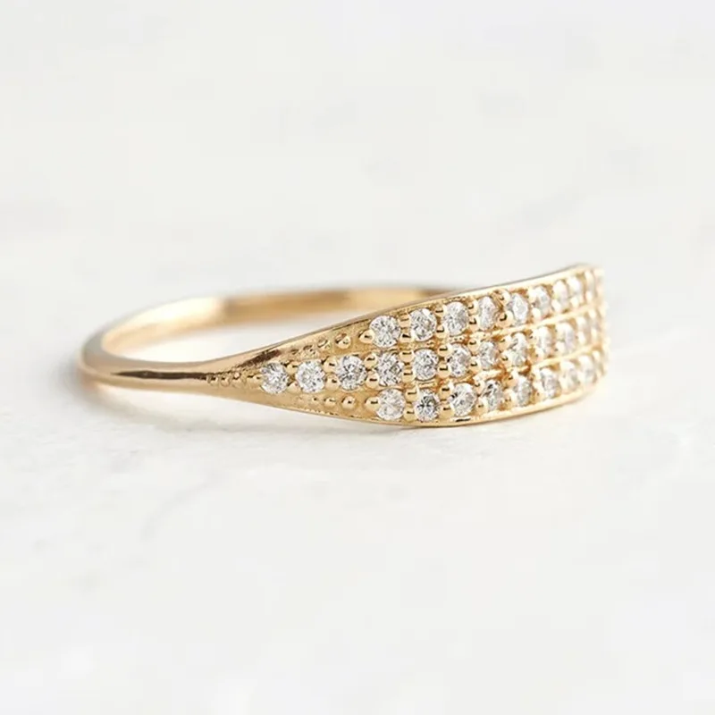 

Простое и универсальное модное роскошное кольцо из чистого серебра 925 пробы, нишевый дизайн, нежное женское кольцо, стильный аксессуар