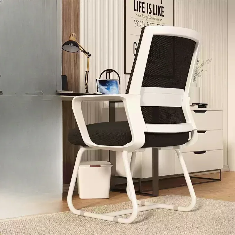 

Individual Reclining Chair Office Desk Chairs Design Rocking Stool Ergonomic Portable Student Makeup Executive Silla OficinaMesh