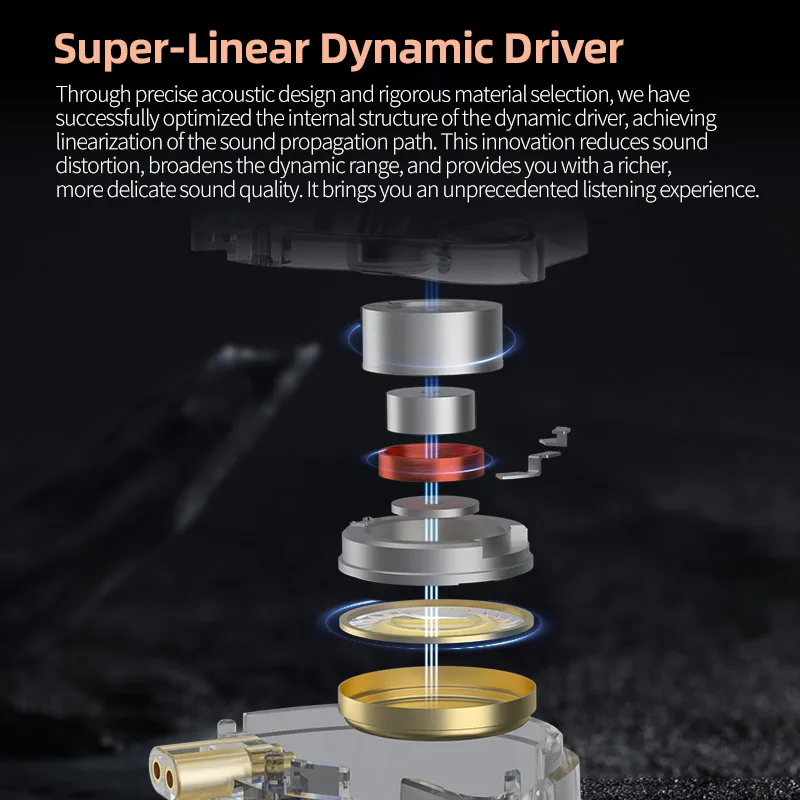 سماعات أذن KZ EDX PRO X المعدنية الديناميكية HiFi Deep Bass Sound Earbud الرياضة الموسيقى إلغاء الضوضاء سماعة الرأس