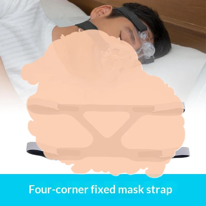 CPAP Mask Headgear Band Replacement Universal Adjustable Straps for Sleep Apnea Comfort Reduces Nighttime Snoring for Adults