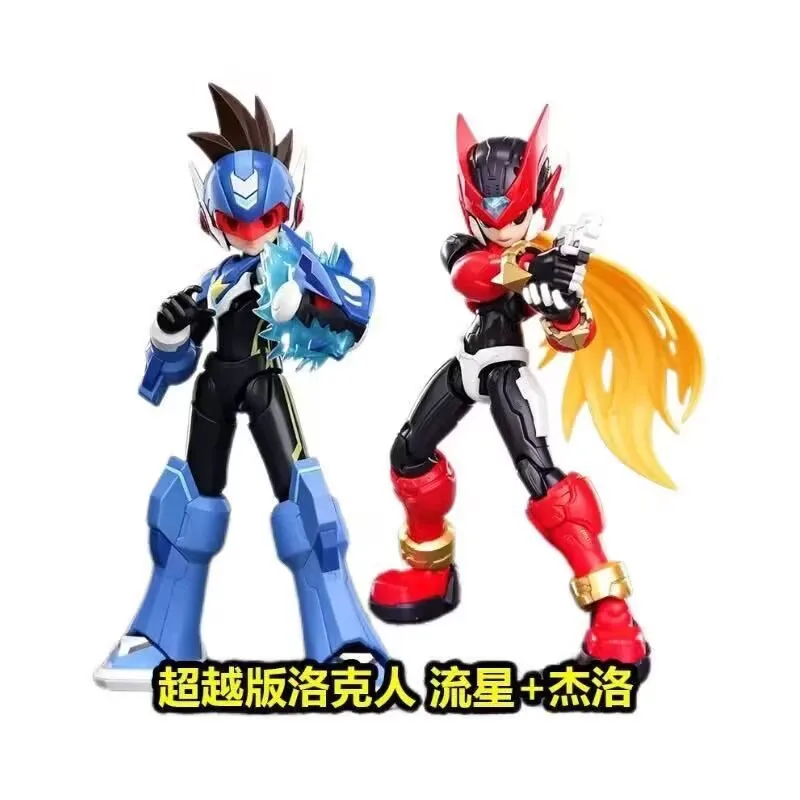 In Stock Arrivals Blokees Mega Man Champion Class - Zero (Mega Man Zero) Shooting Star Mega Man Assembled Action Figure Model