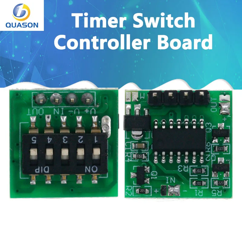 Timer Switch Controller Board 10S-24H Adjustable Delay Relay Module For Delay Switch/Timer/Timing Lamp