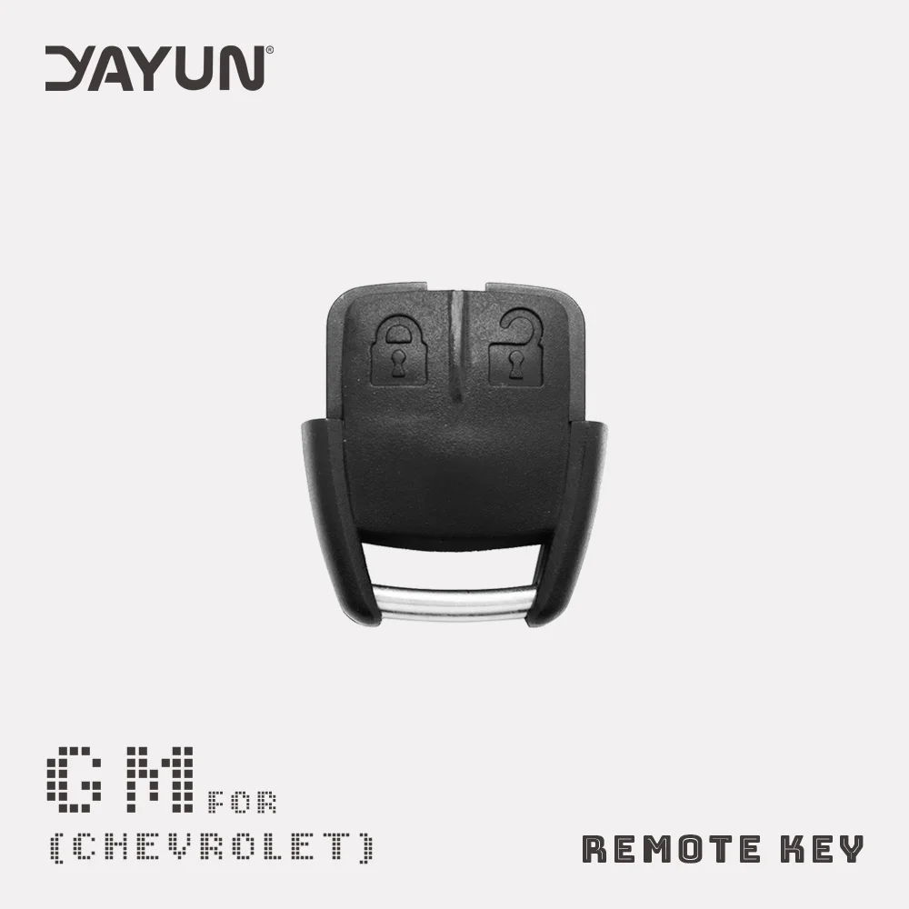 

YAYUN ForChevrolet GM Replacement Shell Double 2/3 Buttons Remote Controle With Or Without Battery Holder Shell